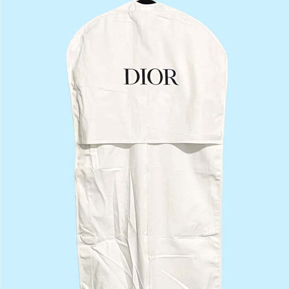DIOR XL Garment Hanging Bag White